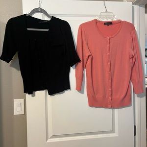 Lot of 2 Cardigan Sweaters Size M